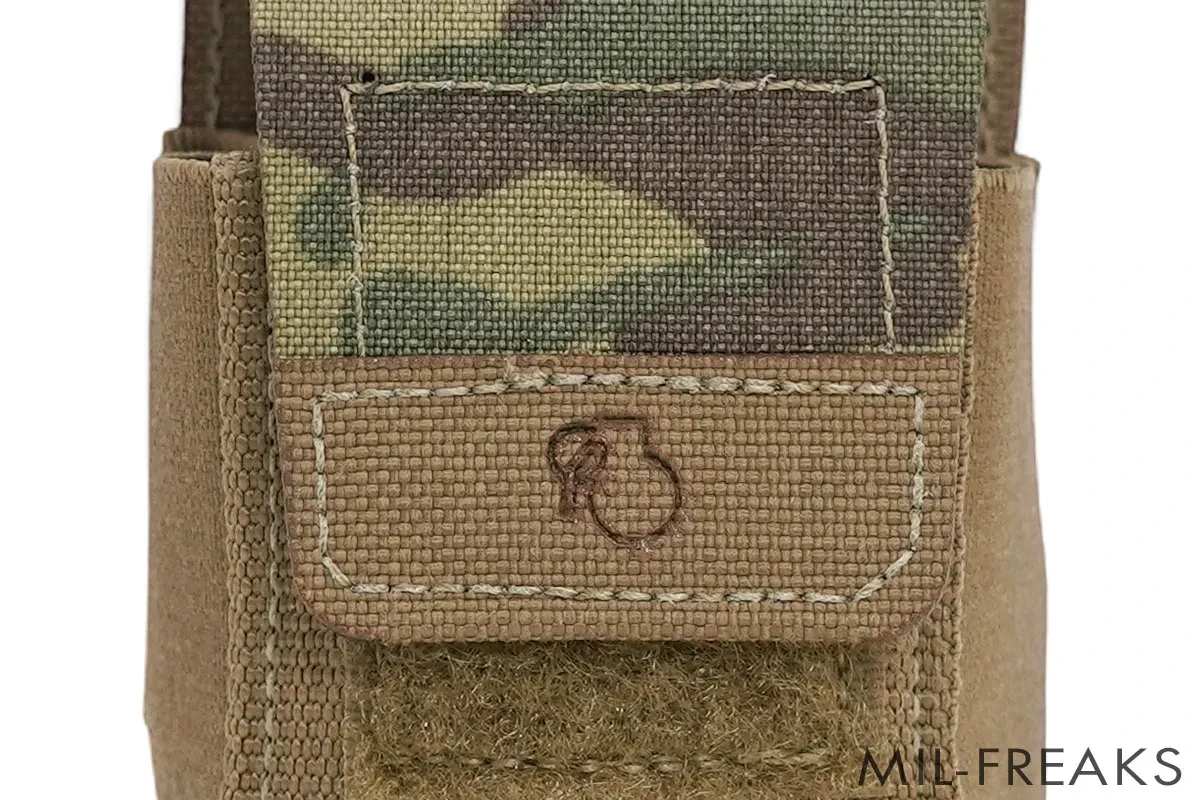 Haley Strategic フラグ グレネードポーチ カラー: グレー