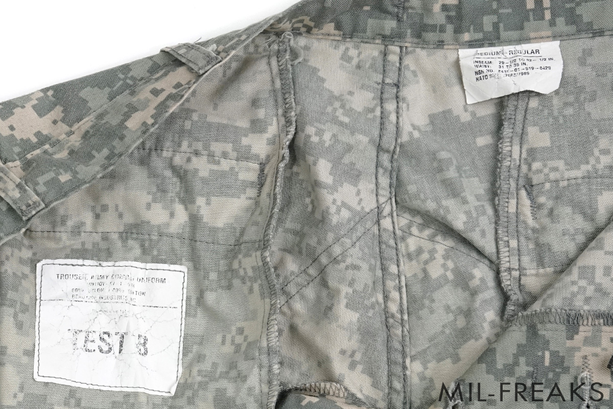 米軍実物 ACU FEMALE トラウザー OCP 25-REGULAR 2本 一点物] 米軍実物