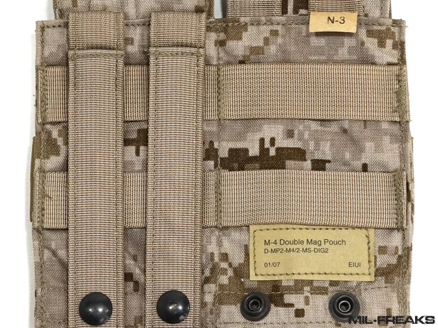一点物] Eagle Industries M4 ダブルマガジンポーチ 01/07 AOR1 Dig2