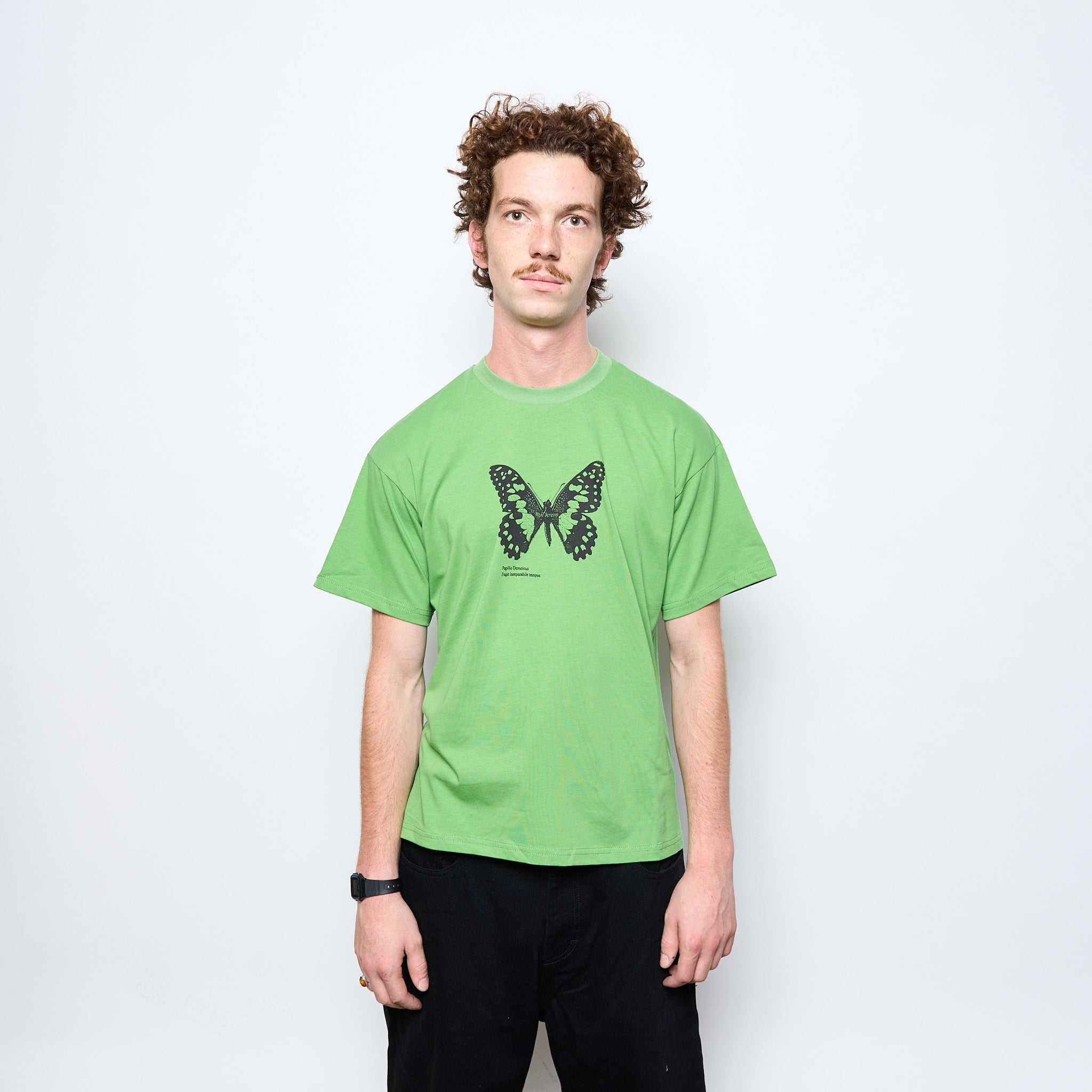Bye Jeremy - Butterfly Tee (Green) – MILK STORE
