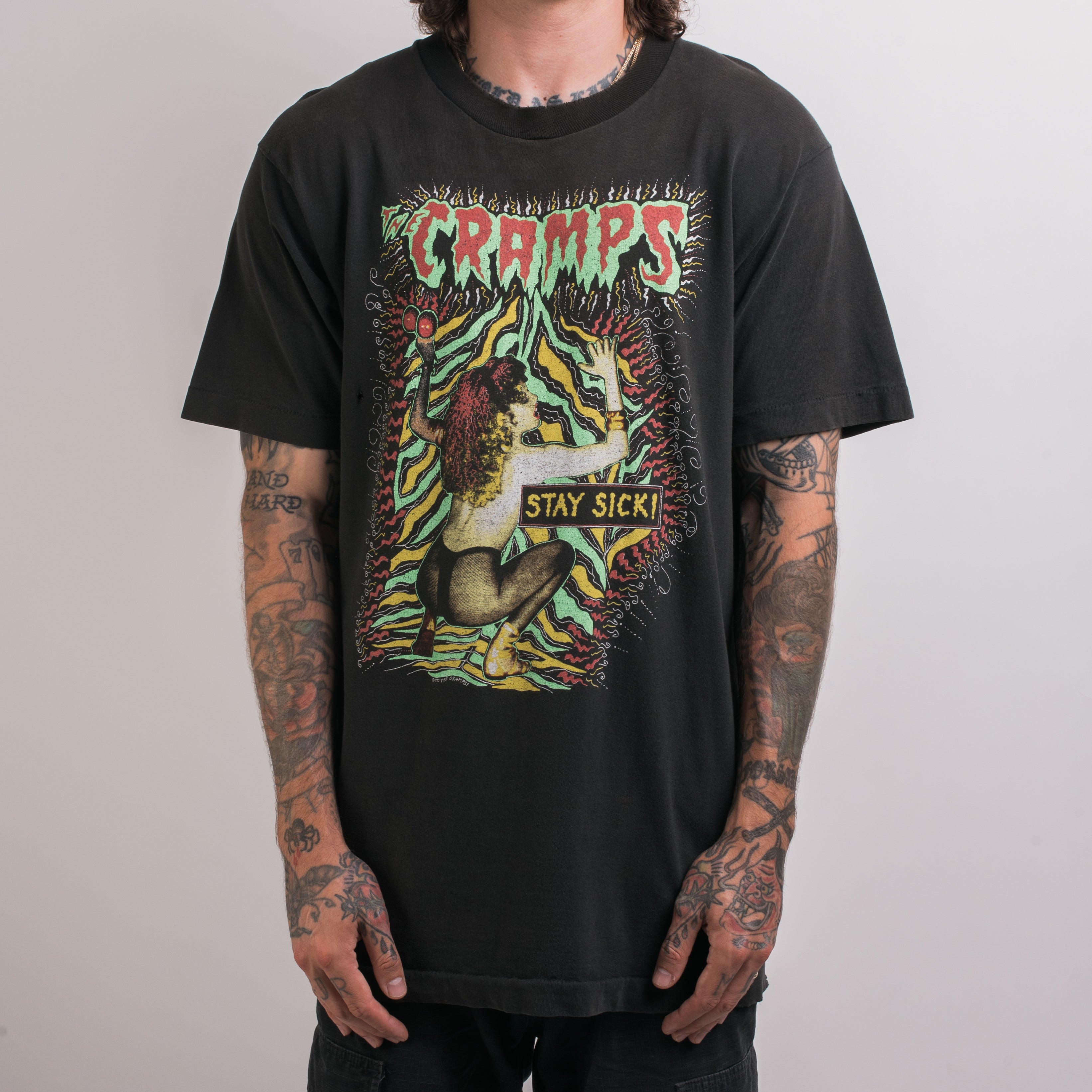 Vintage 1990 The Cramps Stay Sick T-Shirt – Mills Vintage USA
