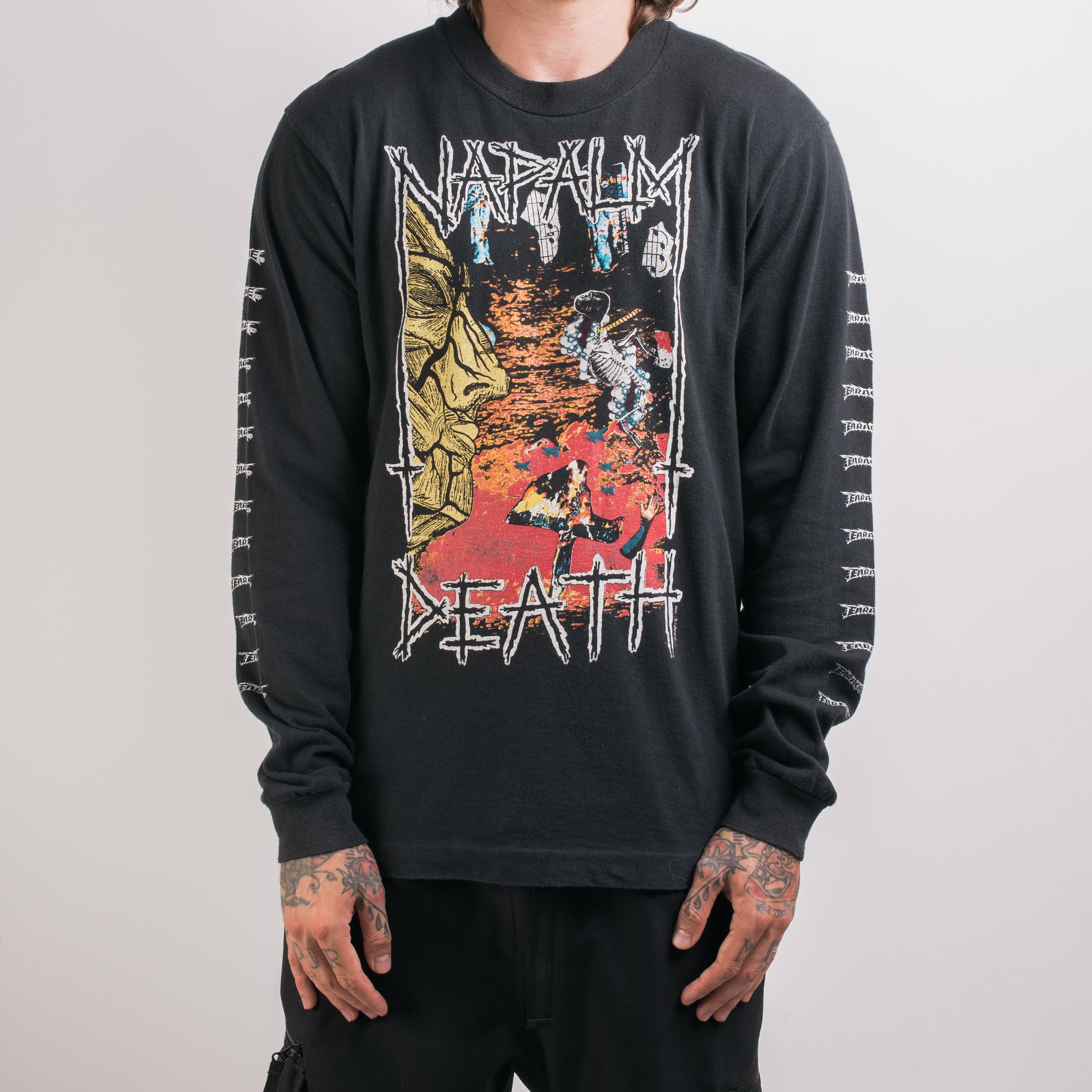 ミュージシャン NAPALM DEATH vintage S.O.B GISM NAPALM DEATH