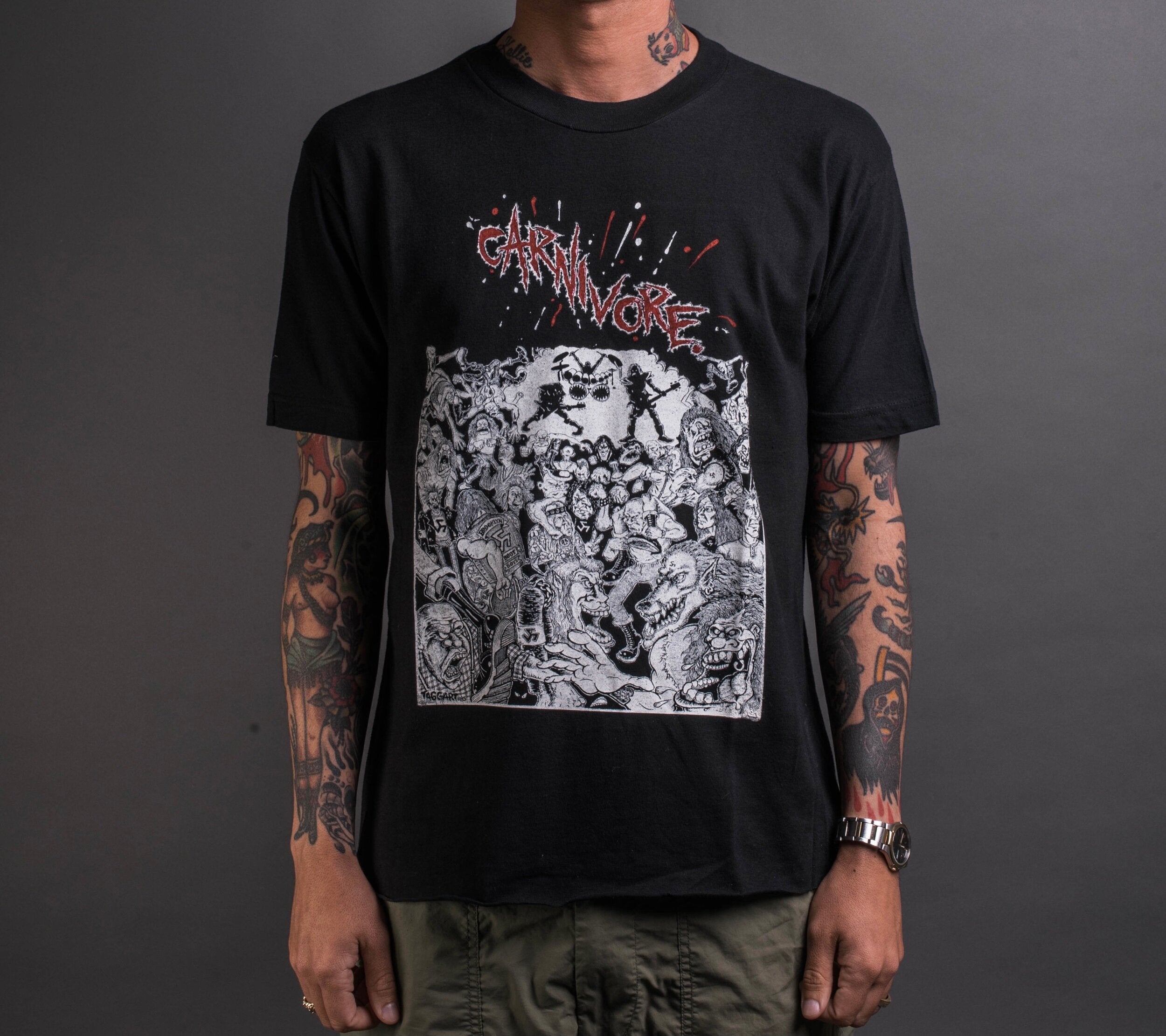 Vintage 90's Carnivore T-Shirt – Mills Vintage USA