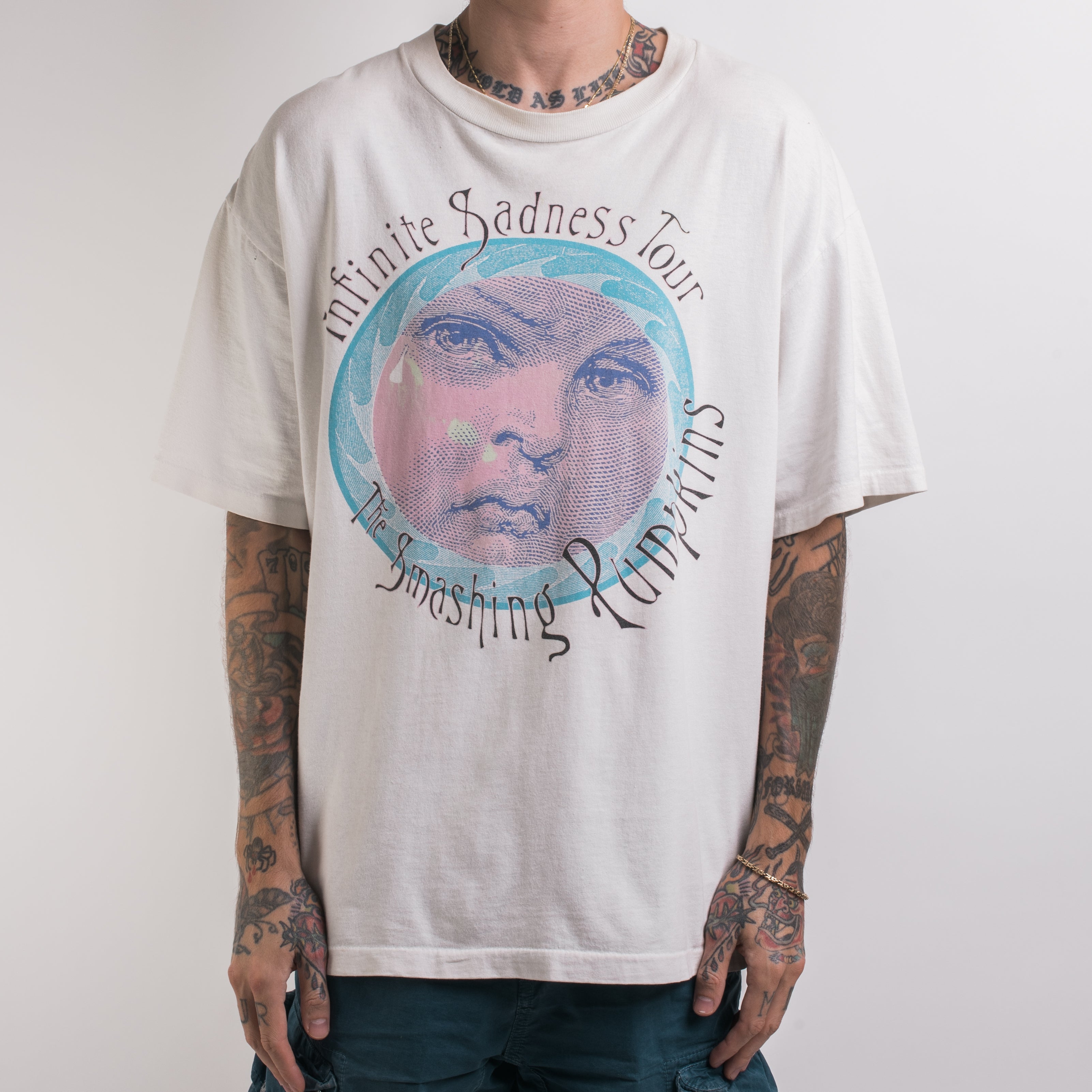 ミュージシャン 1996 The Smashing Pumpkins tee Vintage 1996 The