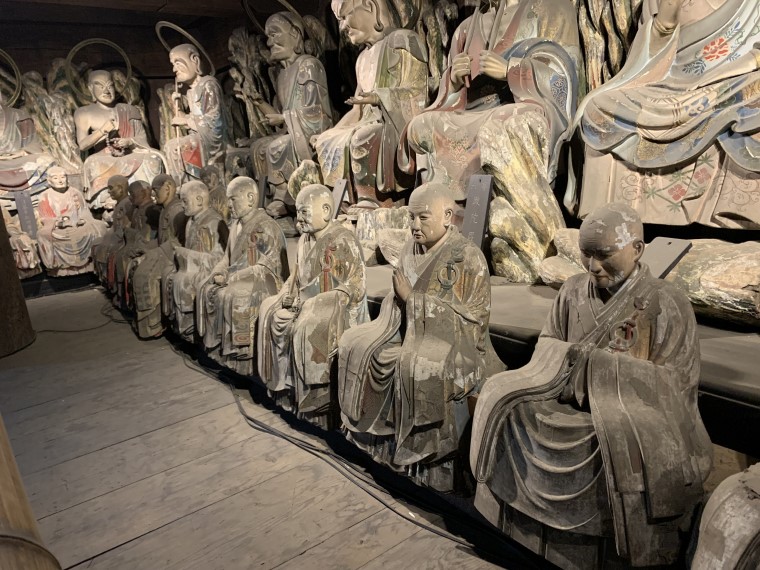 木造歴代上人坐像 - 港区文化財総合目録 | 港区立郷土歴史館