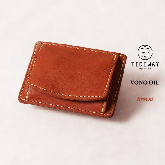 TIDEWAY / タイドウェイ VONO OIL ボックスコインケース,ブランド
