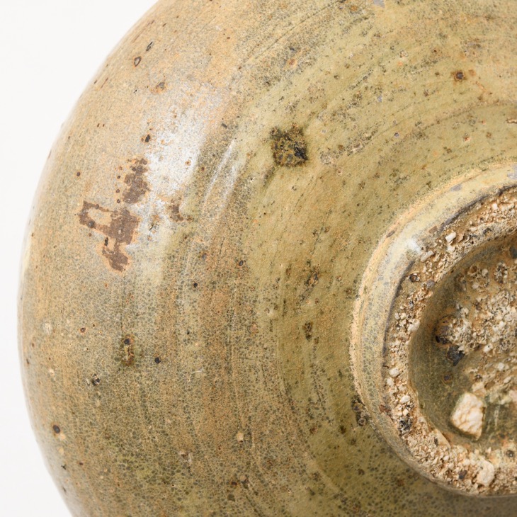 朝鮮 李朝 粉青沙器 象嵌建水 ｜ みんげい おくむら （日本と世界の民芸）