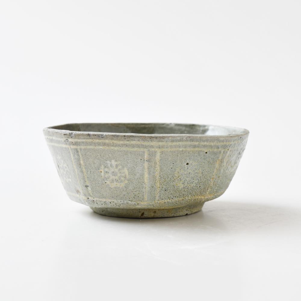 李朝 高麗青磁 象嵌花文 徳利 V R7994 李朝 高麗青磁 象嵌花