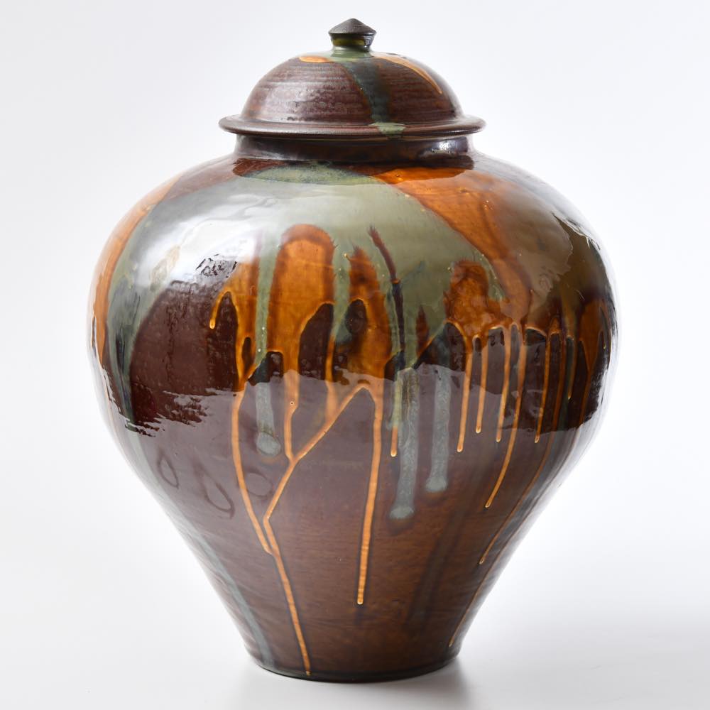 堀越焼 花瓶 壺 民藝 山口県 伝統工芸品 民芸 堀越焼 花瓶 壺 民藝