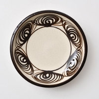 瀬戸焼 渦巻鉢 馬の目皿 飾り皿 大皿 大鉢 アンティーク 骨董 瀬戸焼