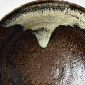 中国 飴釉魚紋碗 アンティーク 送料込み0902 中国 飴釉魚紋碗