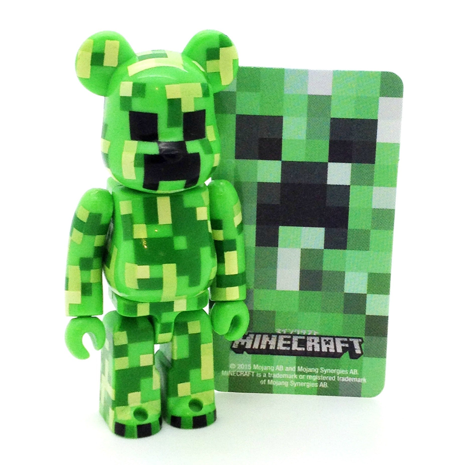 ♭BE@RBRICK ベアブリック マインクラフト CREEPER 400% マイン