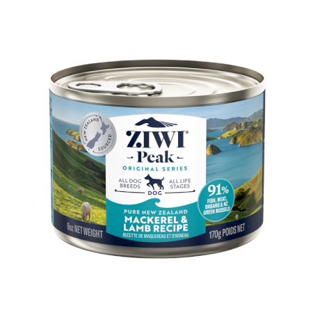 ジウィピーク ドッグ缶 マッカロー＆ラム｜みんなのペット健康専門店