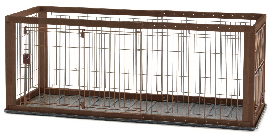 リッチェル 木製スライドペットサークル 【送料無料】｜みんなのペット