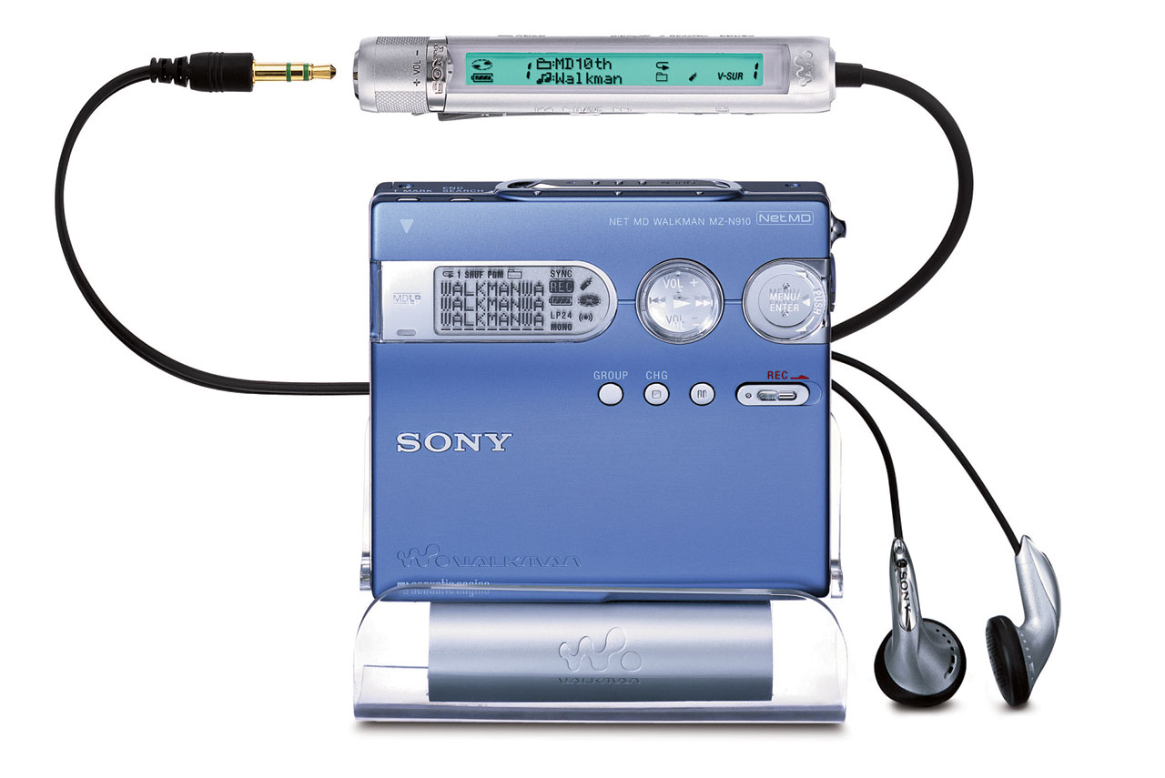 SONY MZ-R910 TYPE-R 動作確認済 ポータブルMDプレーヤー MD