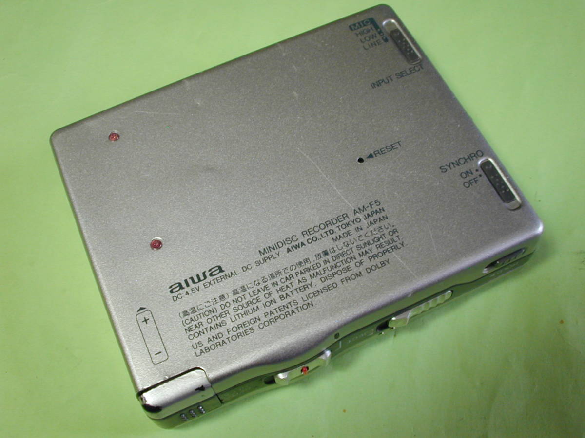 Aiwa AM-F5 [MiniDisc Wiki]