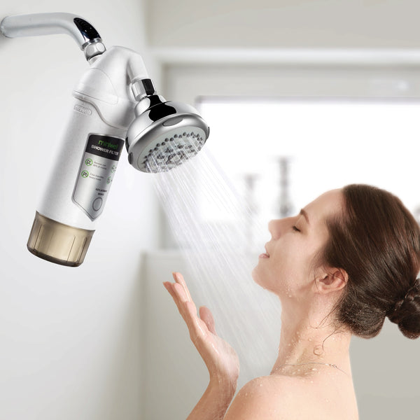 Miniwell Shower Filter For Hard Water, Filtration System with