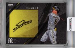 佐藤輝明 SSR 直筆サイン 2025 阪神タイガース オンサイトカード 佐藤