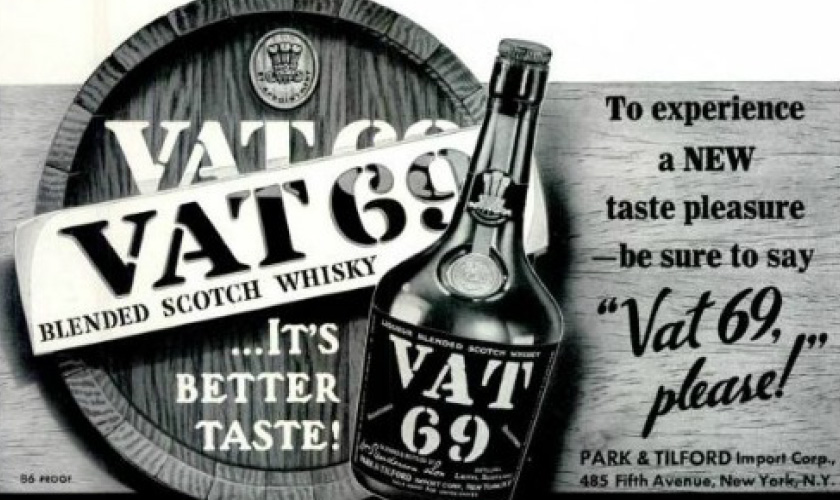 ウイスキー VAT69 スコッチウイスキー 1890ml 古酒 レア 希少