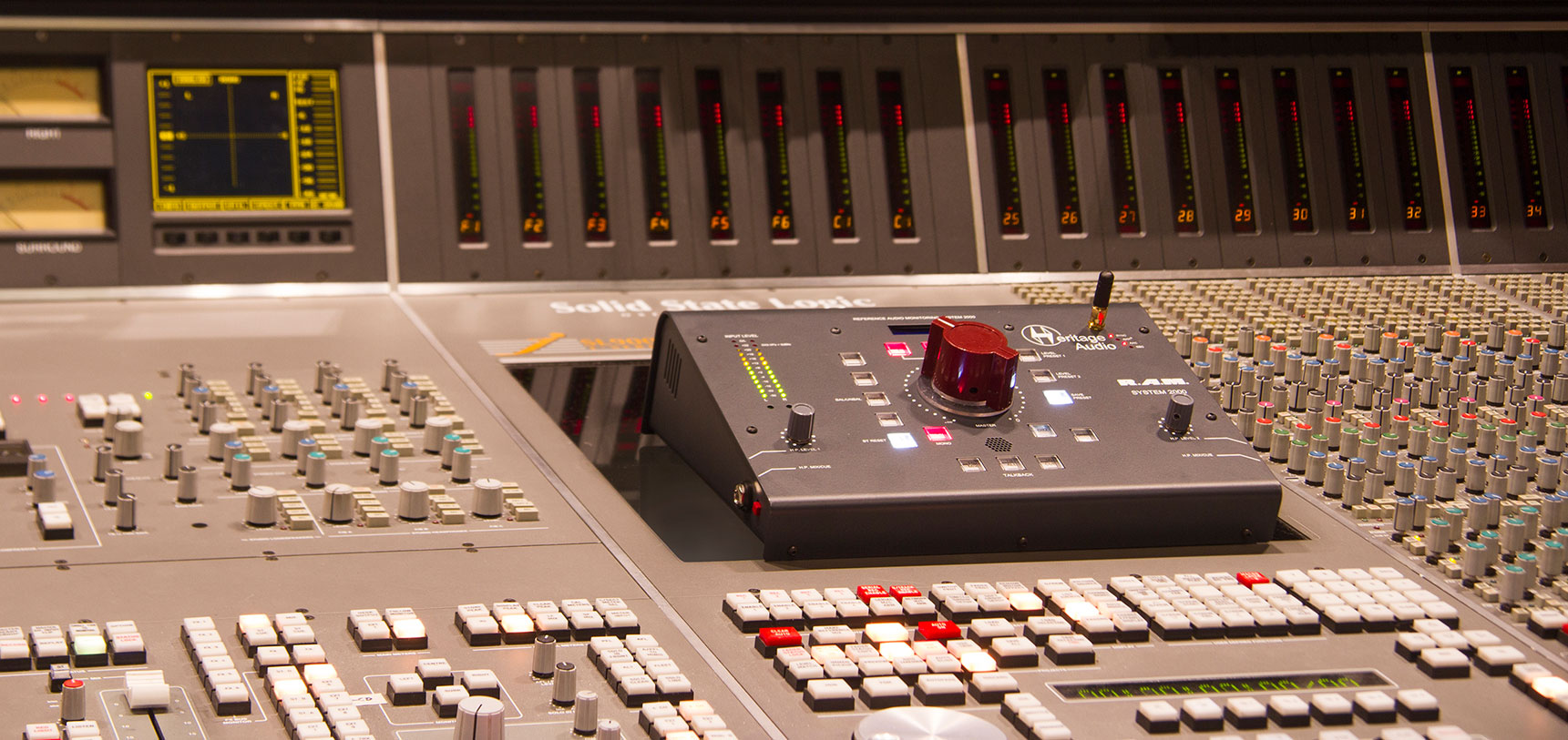 Heritage Audioが厳しいスタジオニーズを満たすモニターコントローラー