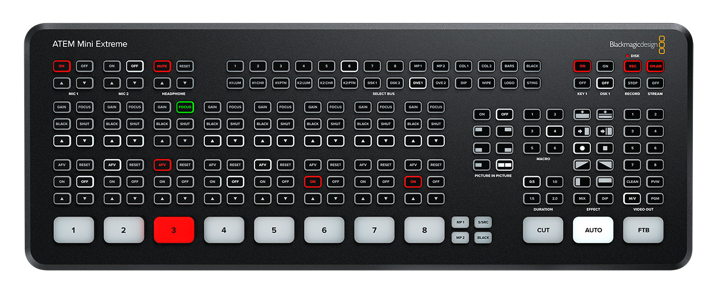 Blackmagic DesignがATEM Mini Extreme / ATEM Mini Extreme ISO、Web