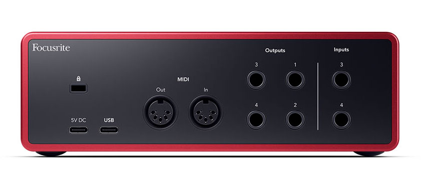 Focusriteが「Scarlett 4th Gen」を発表！オーディオインターフェイス