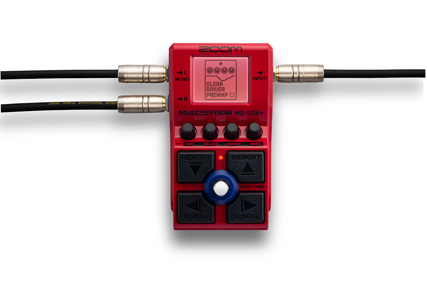 ZOOMがマルチエフェクターの新製品「MS-60B+」を発表！ベース用に特化