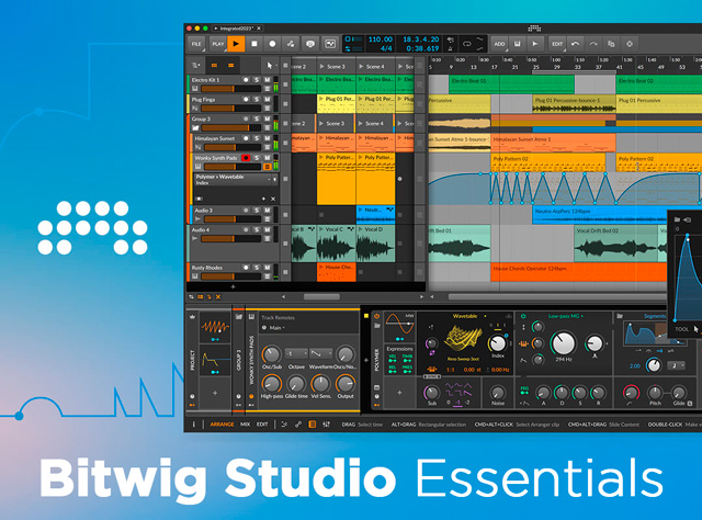 BITWIGから4 in /12 outのUSBオーディオ・インターフェイス「Bitwig