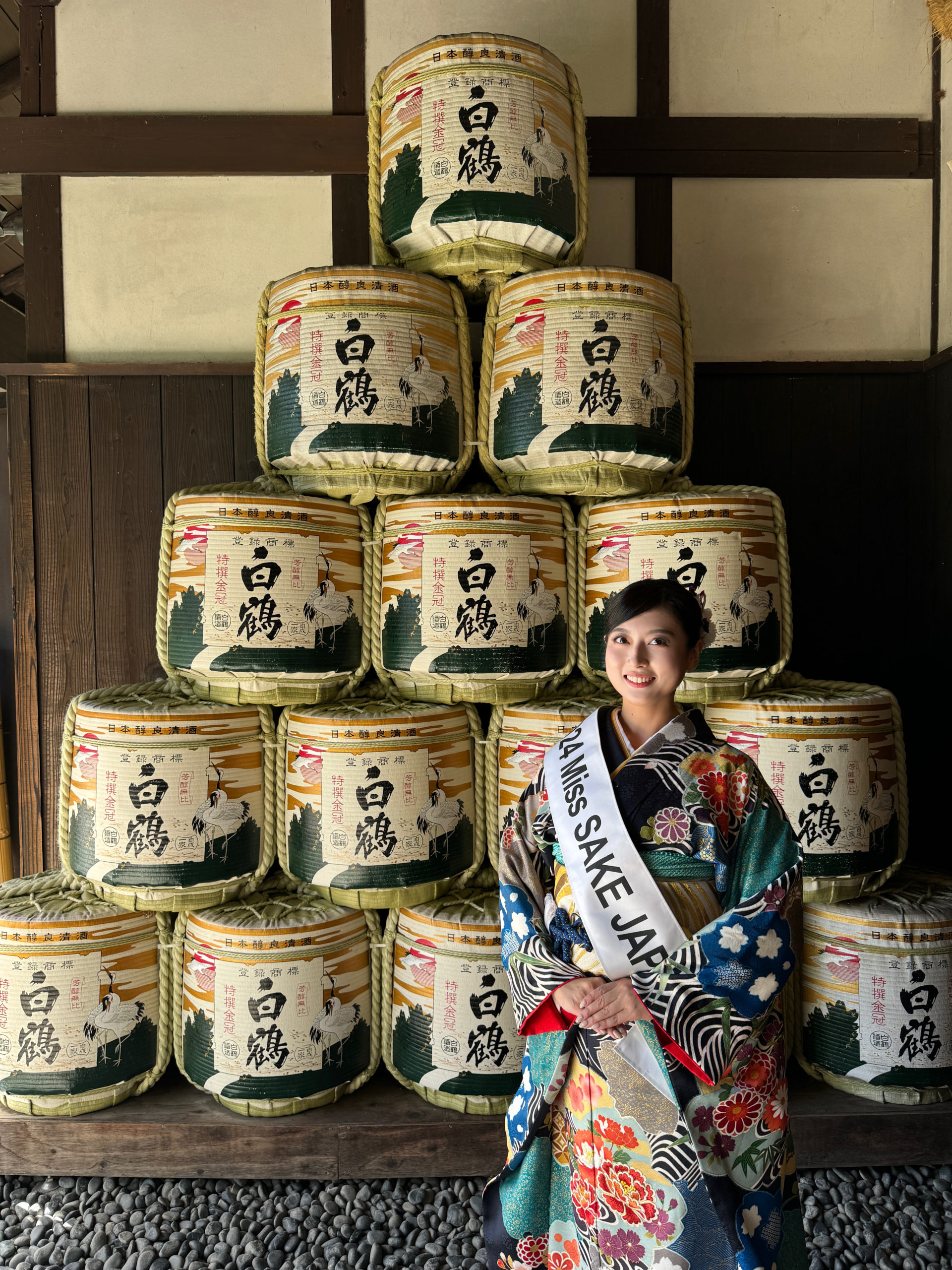 白鶴酒造株式会社に伺い代表取締役社長 嘉納健二様に2024 Miss SAKE