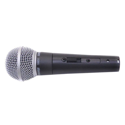 SHURE ボーカル用ダイナミックマイク SM58 レザーケース付き① SHURE