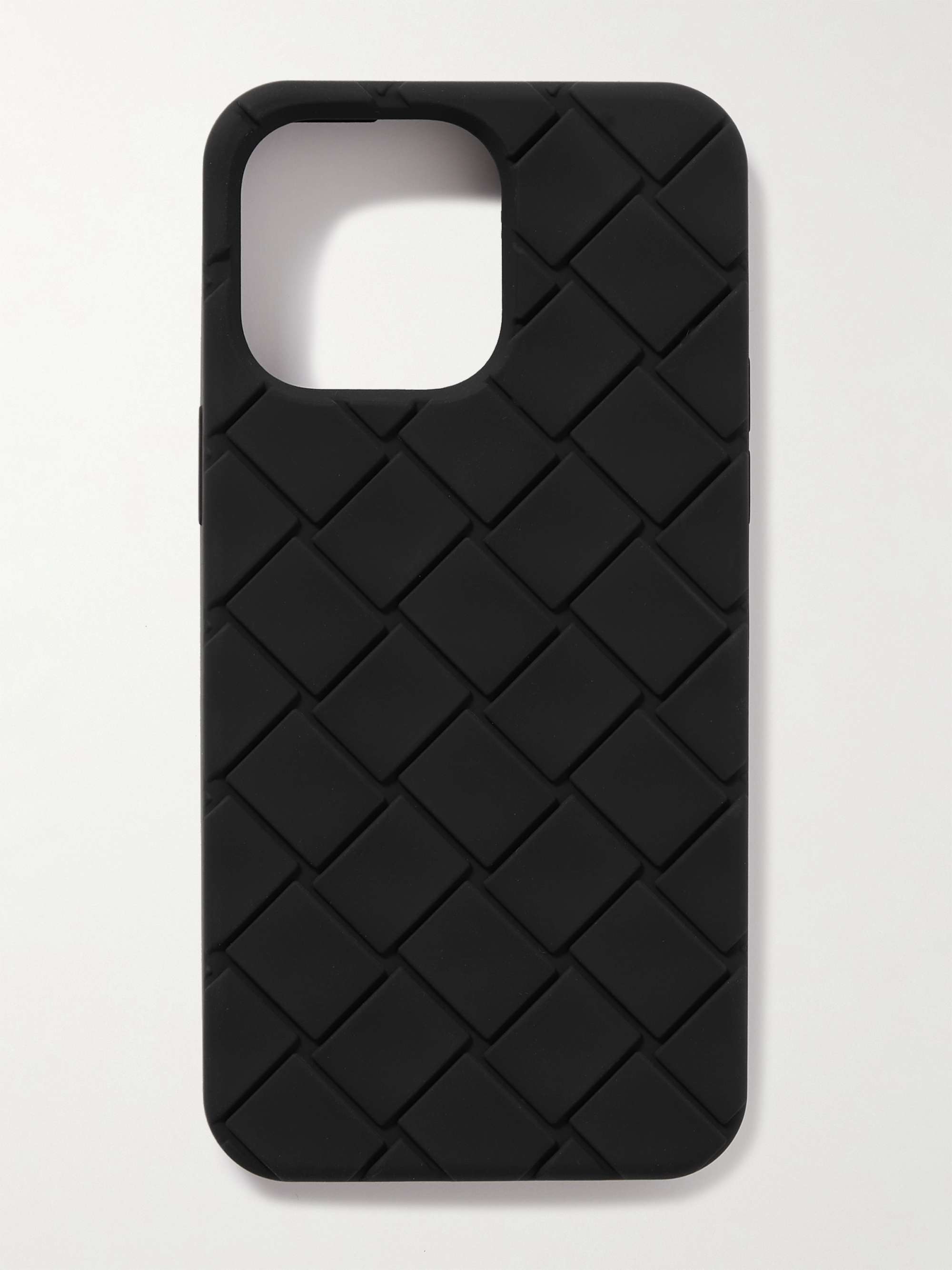 BOTTEGA VENETA Intrecciato Rubber iPhone 13 Pro Max Case for Men