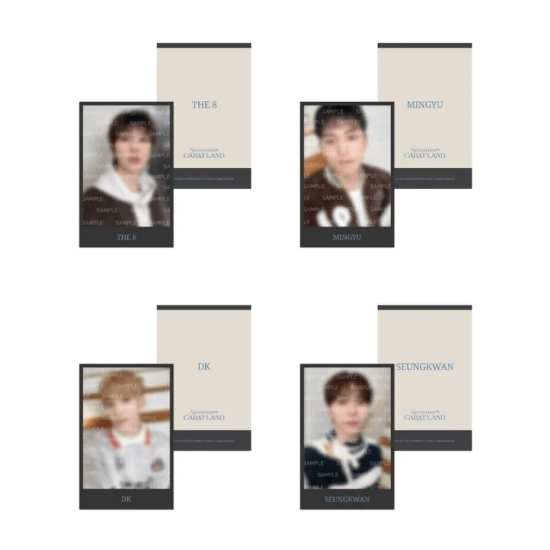 Seventeen Carat Land Instant Photo Card Set – MrsMunKorea Shop
