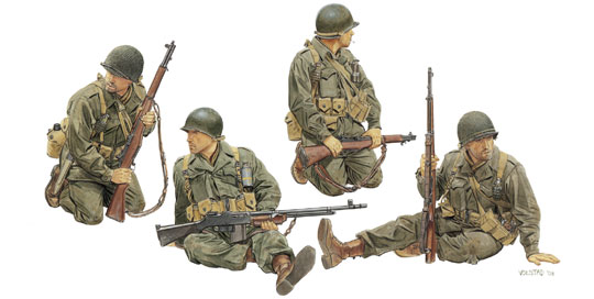 ドラゴンモデルズ1/6アメリカ陸軍第35歩兵師団ケリー二等兵 ドラゴン