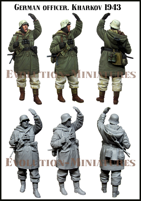 DID】D80159 WW2 German WH Infantry Oberleutnant - Winter 第二次