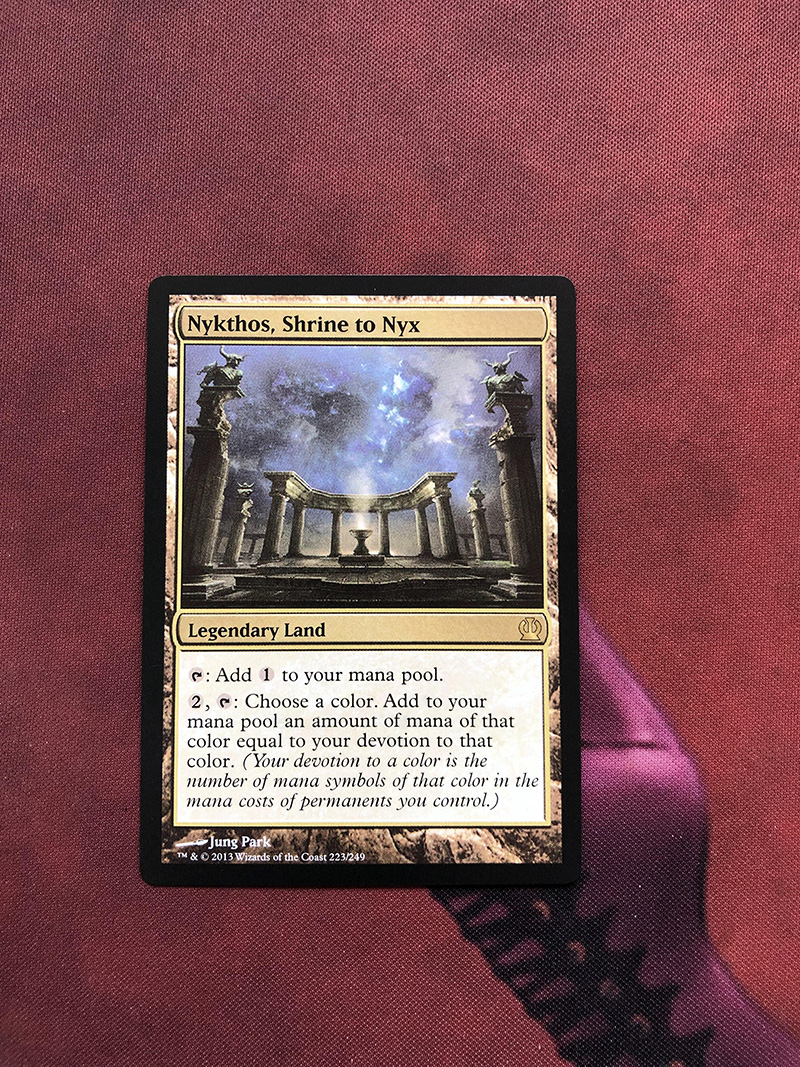 ニクスの祭殿、ニクソス Nykthos, Shrine to Nyx 4枚 Nykthos, Shrine