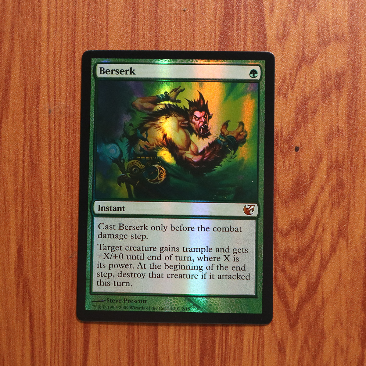 Berserk From the Vault: Exiled (V09) foil magic the gathering