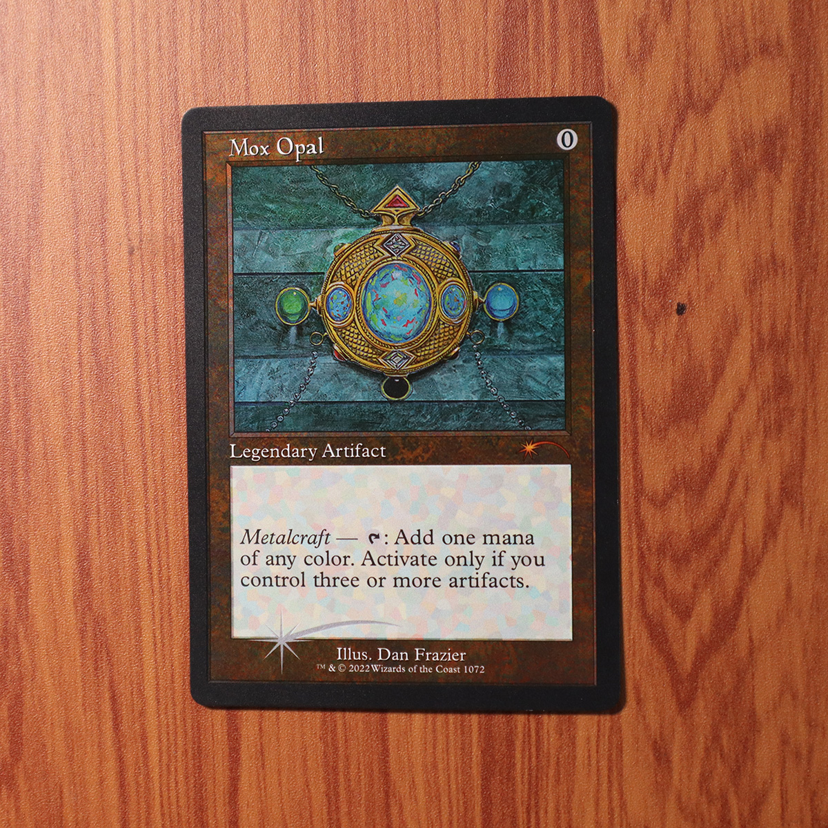 MTG オパールのモックス/Mox Opal Secret Lair Foil Mox Opal Secret