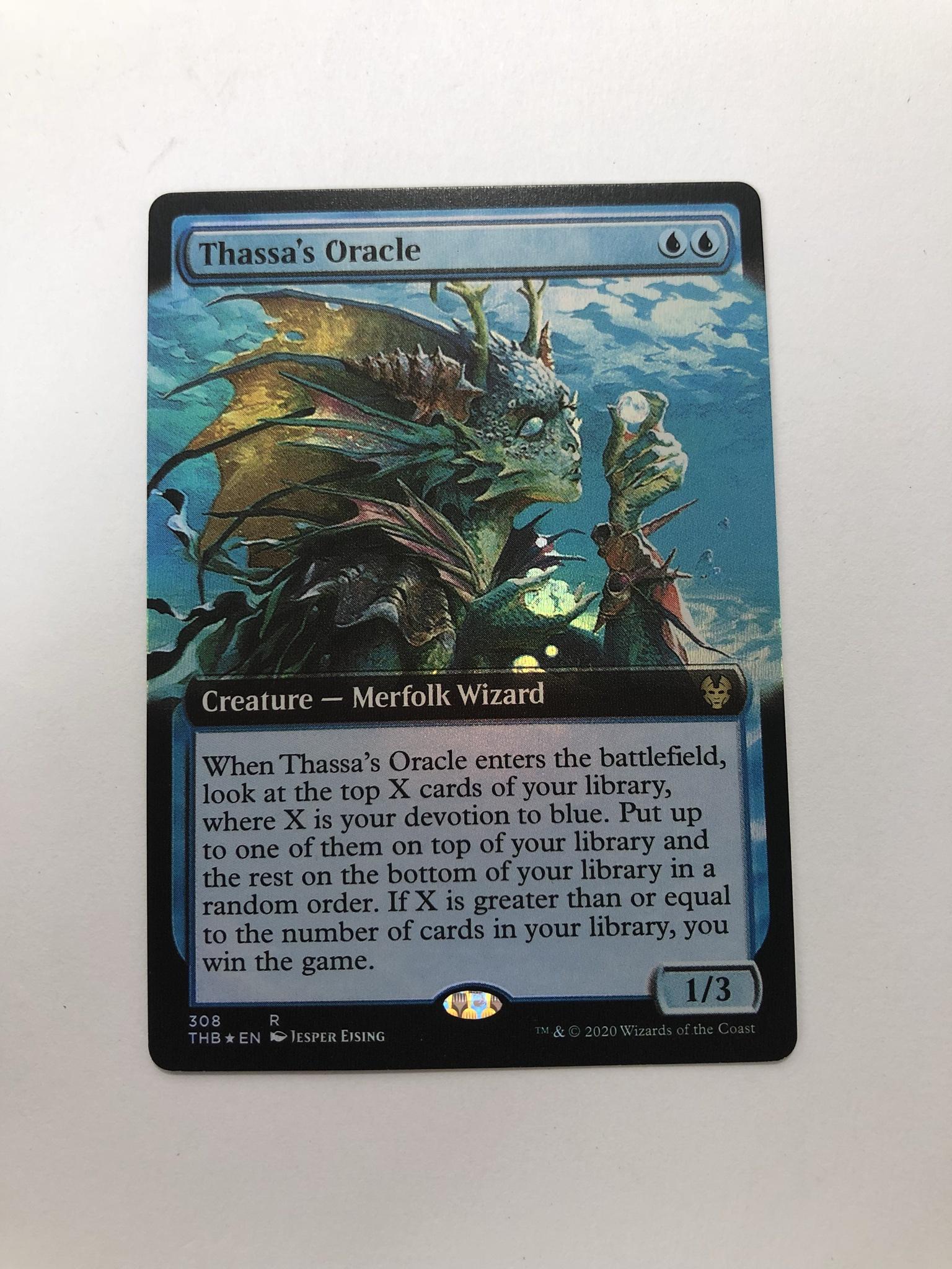 タッサの信託者 拡張 英語 foil / Thassa's Oracle FOIL)(1280)タッサ