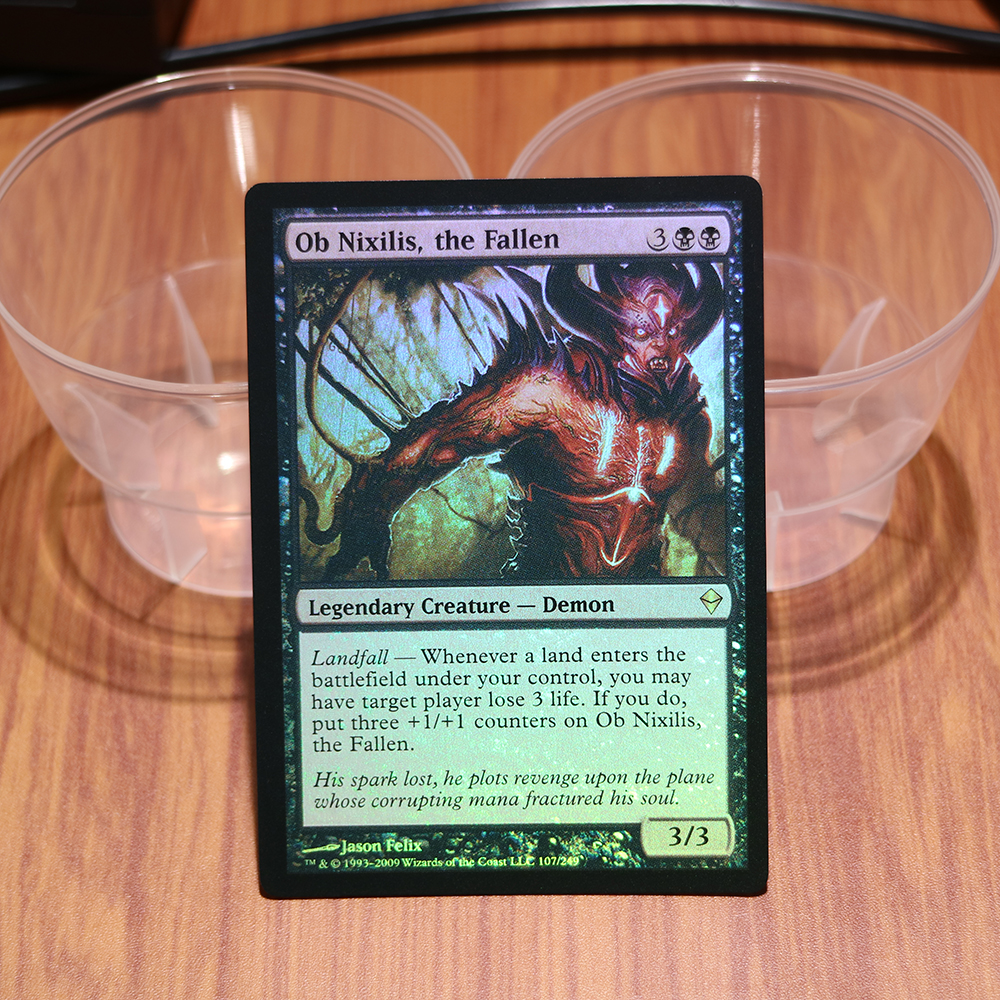 Ob Nixilis, the Fallen Zendikar (ZEN) foil magic the gathering