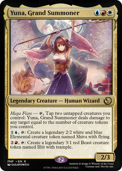 大召喚士、ユウナ MTG FINAL FANTASY 大召喚士、ユウナ (Yuna, Grand