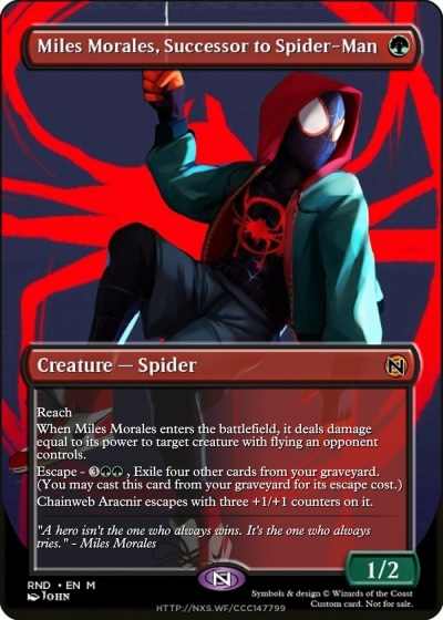 マジック：ザ・ギャザリング MTG Miles Morales Miles Morales