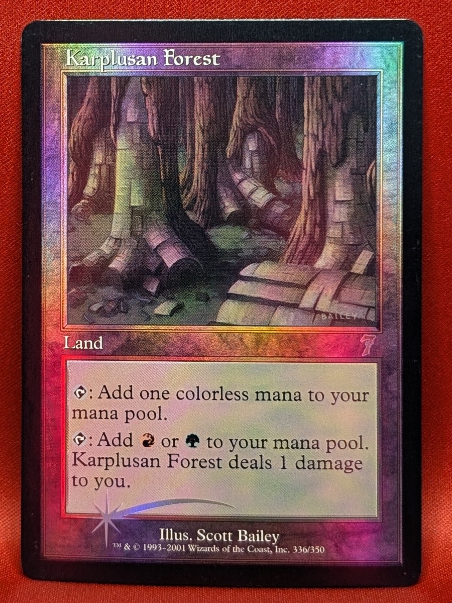カープルーザンの森/Karplusan Forest 4枚セット ICE MTG