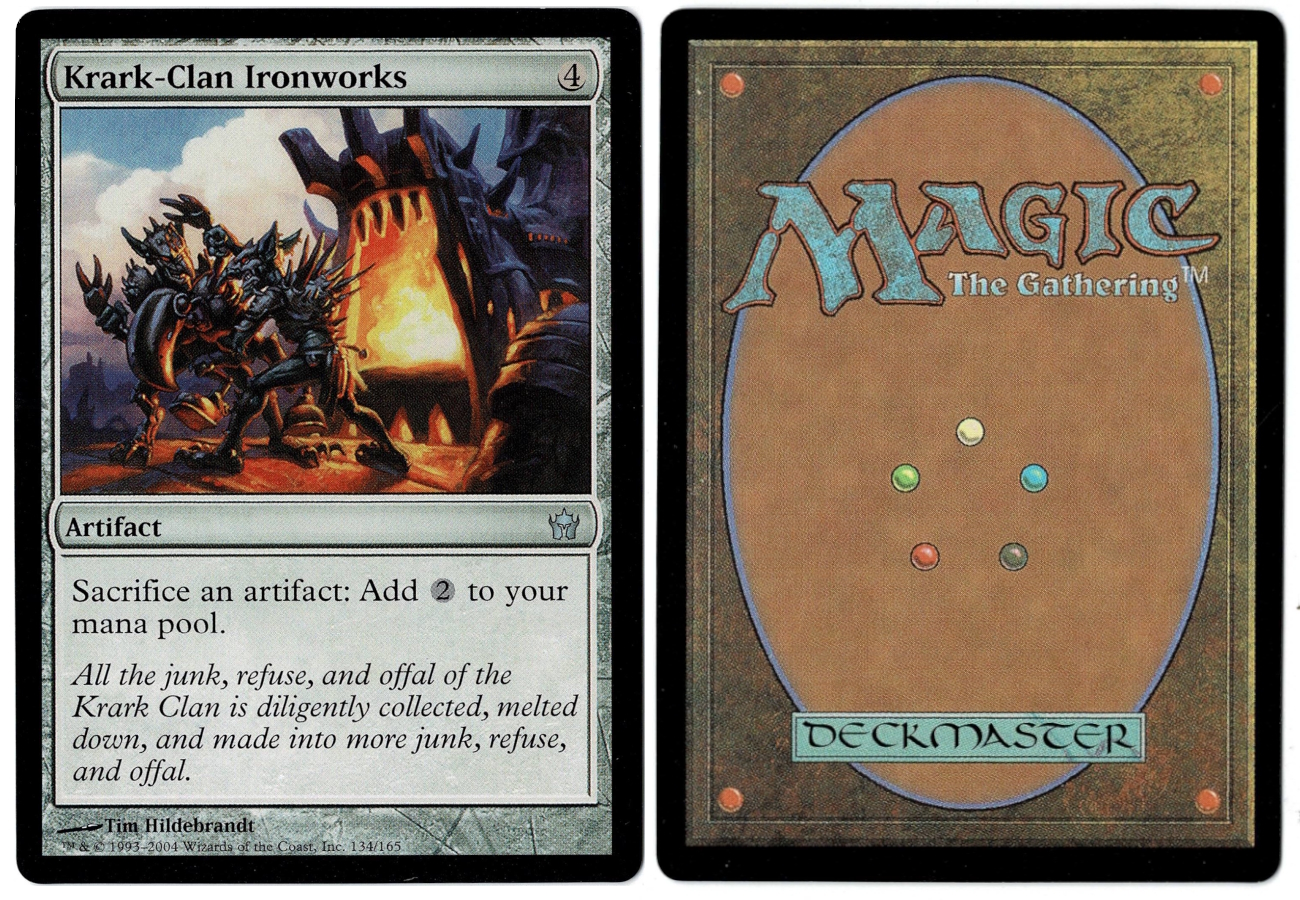 クラーク族の鉄工所/Krark-Clan Ironworks 5DN英語foil 英)【Foil