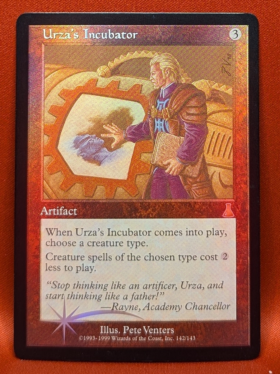 MTG Mtg UDS ウルザの保育器/Urza's Incubator 英語4枚セット 日本語