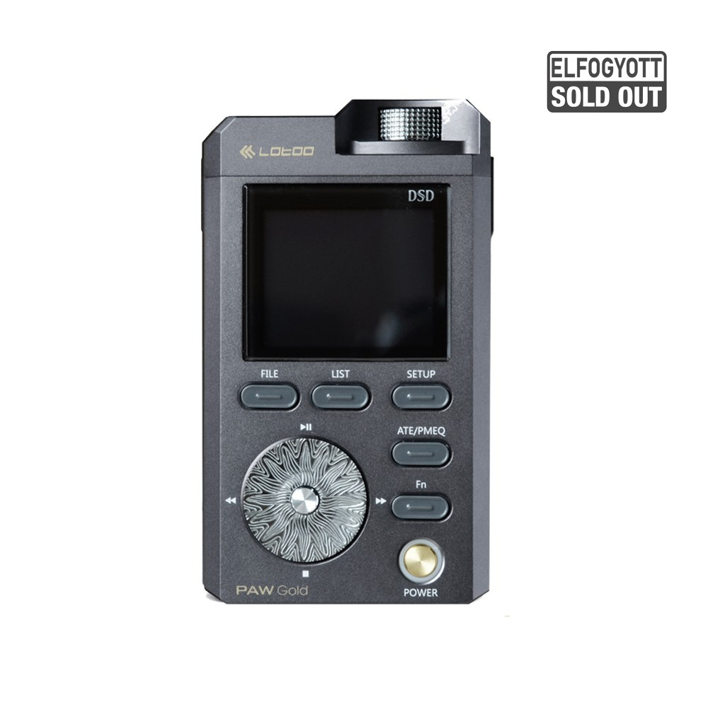 LOTOO PAW GOLD - Reference Master Digital Audio Player with