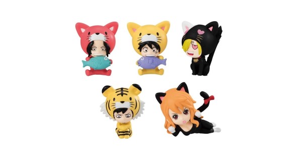 01-10998 TV Animation One Piece Nyan Piece Mini Figure Mascot 300y