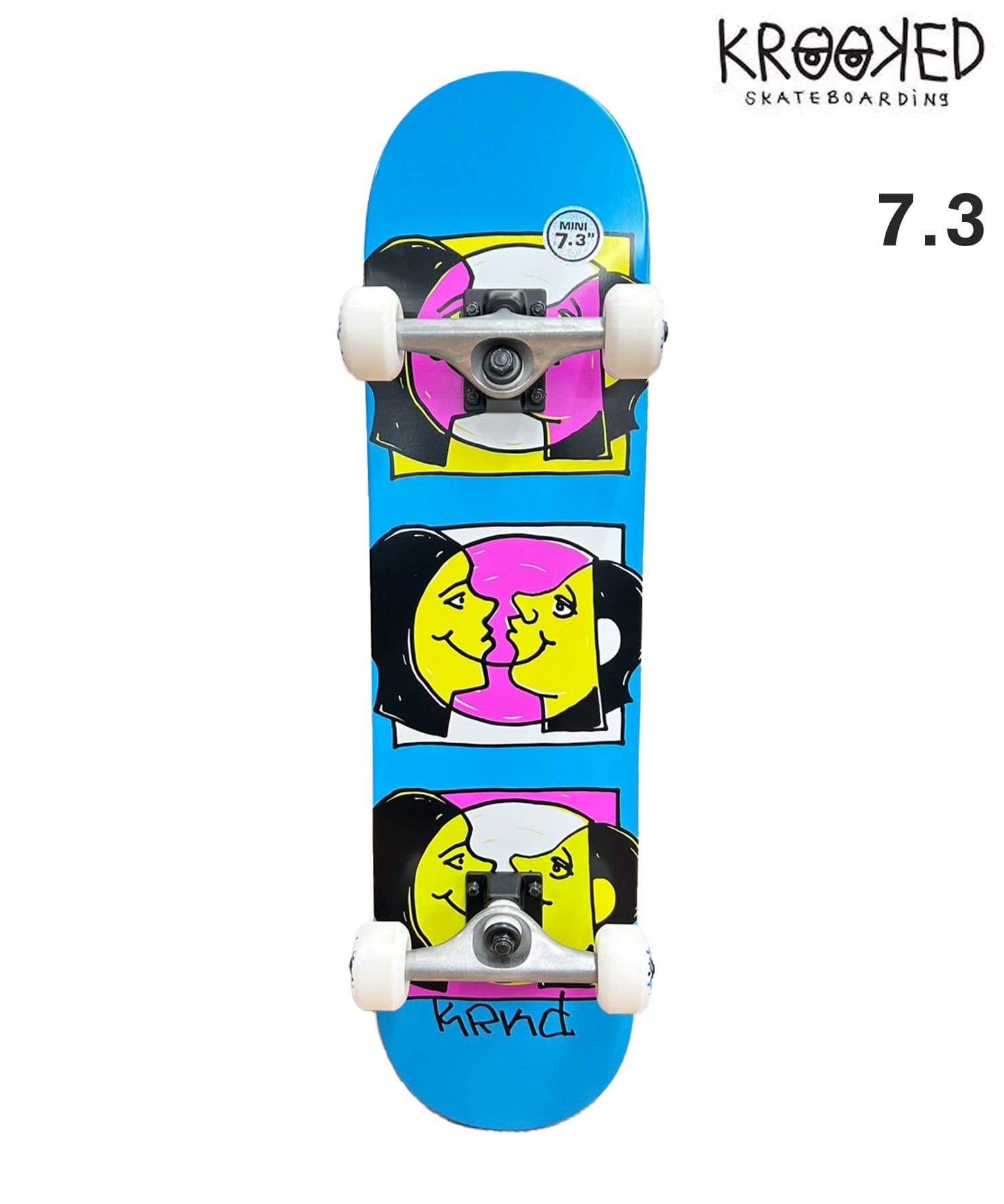 KROOKED クルキッド スケートボード キッズ コンプリート 7.3inch