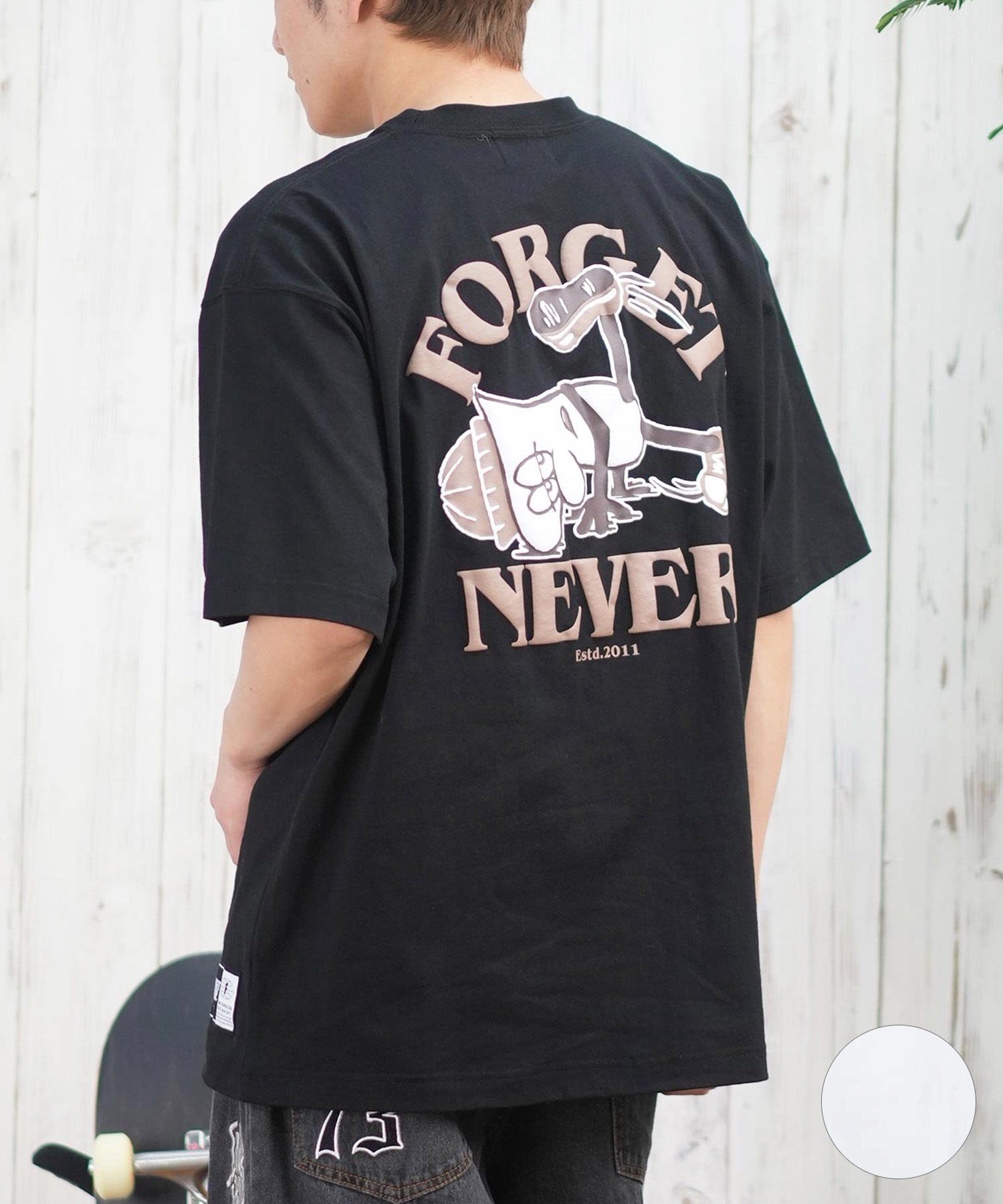 KNOSIS HIDEOUT STUDIOS コラボ Tシャツ XLサイズ 黒 KNOSIS HIDEOUT