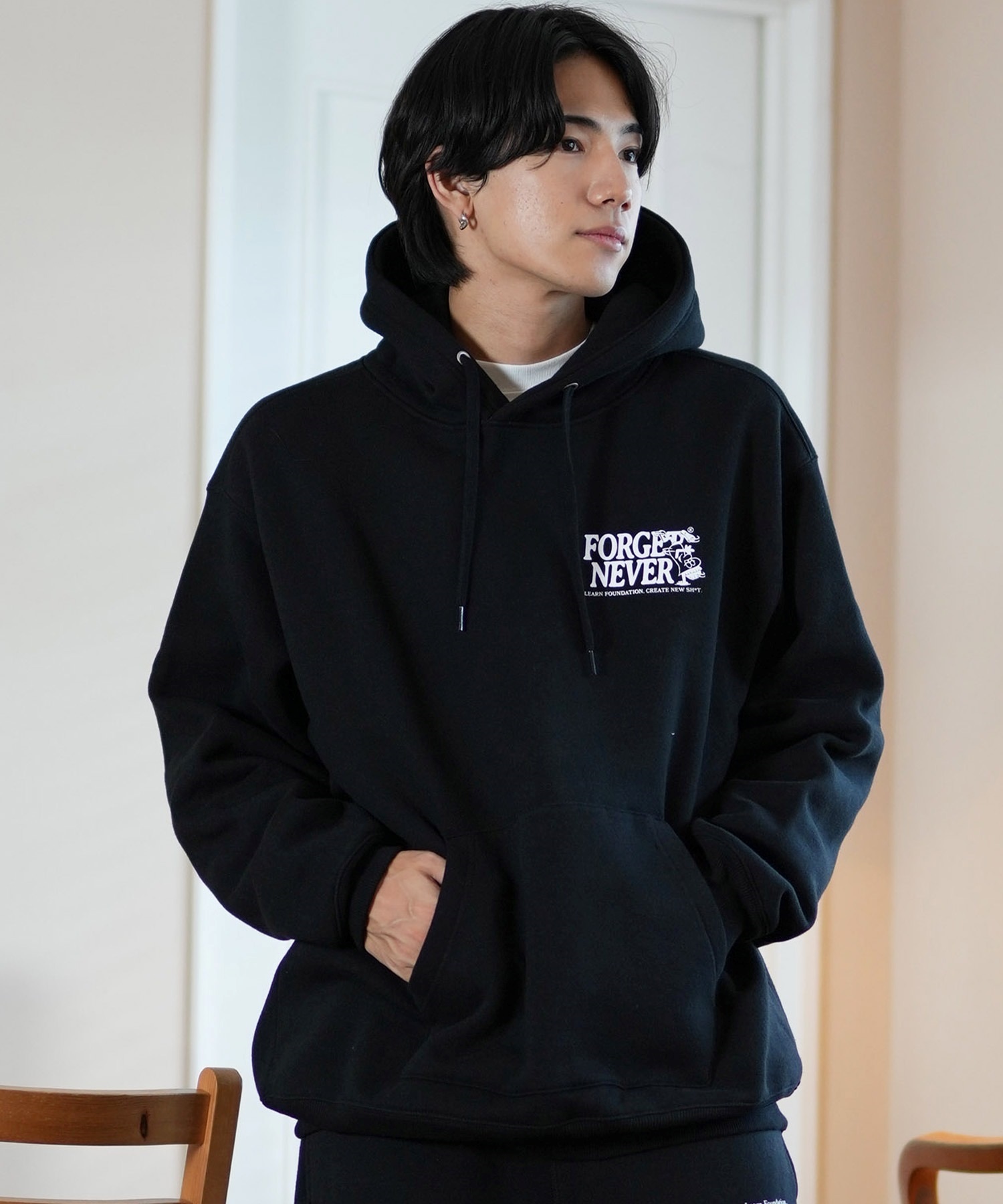 FORGET NEVER フォーゲットネバー メンズ パーカー プルオーバー