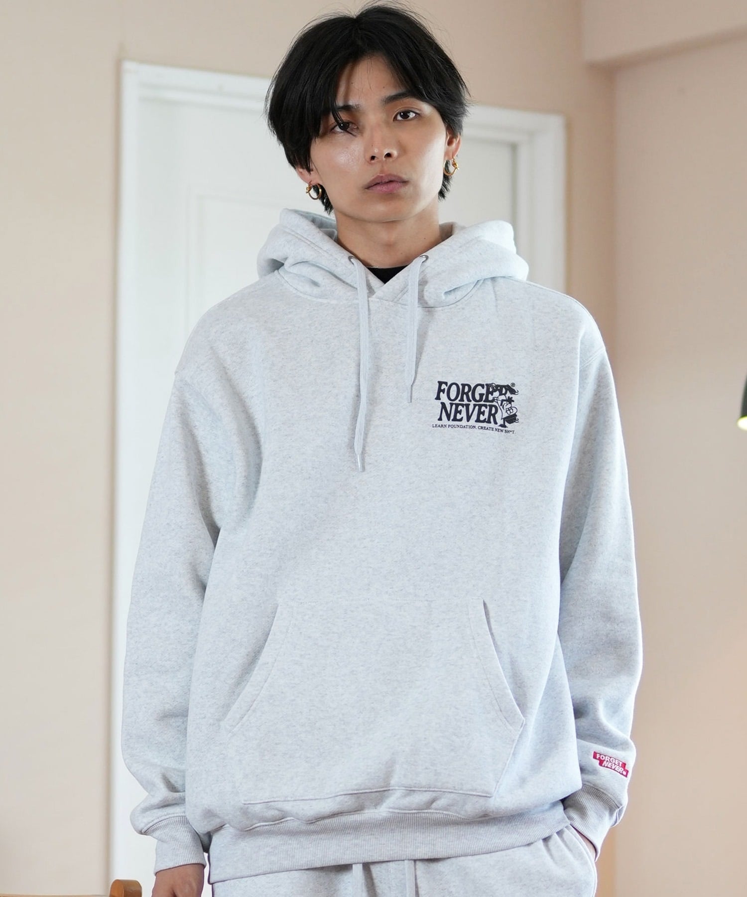 FORGET NEVER フォーゲットネバー メンズ パーカー プルオーバー